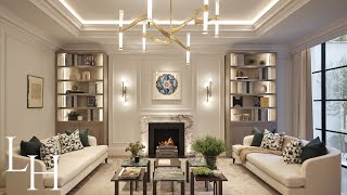 Touring a £12500000 Modern Duplex Apartment with Stunning Interior Design  Mayfair London [upl. by Adiari]