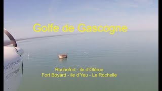 Vol sur le Golfe de Gascogne [upl. by Halette]