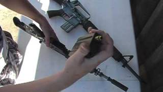 JAC xm177e2 amp Asahi m16a2 Airsoft gun break down indepth [upl. by Pilar217]