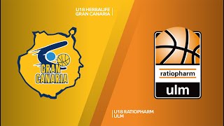 EB ANGT Valencia Day 2 Highlights U18 Herbalife Gran Canaria  U18 ratiopharm Ulm [upl. by Lizabeth]