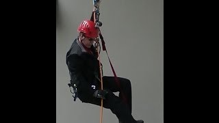 Rope Runner techniques rope walking ascents limb walks and hands free ascents [upl. by Eirrot]