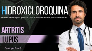 Hidroxicloroquina para qué sirve 💊 Dosis Efectos Secundarios y Contraindicaciones [upl. by Conlee]