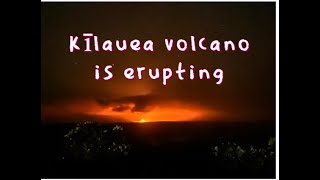 Kīlauea volcano is erupting Ongoing eruption just South of the Summit Region Monday update 6324 [upl. by Leena]