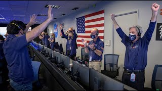 NASA Perseverance Rover Lands Safely On Mars  FULL LANDING SEQUENCE [upl. by Davide]