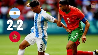 argentina vs morocco  12  HIGHLIGHTS  olympic 2024  argentina vs marruecos argentine vs maroc [upl. by Eelydnarb347]