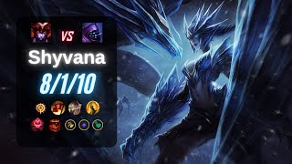 SHYVANA JUNGLE vs JAX  EUW LoL Challenger Patch 144 [upl. by Hendrickson]