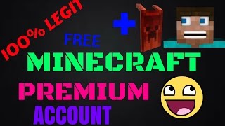 100 LEGIT GET FREE MINECRAFT PREMIUM ACCOUNT MINECON CAPES [upl. by Suvart]