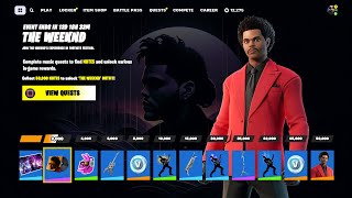 Leaked Fortnite X The Weeknd Event Pass [upl. by Nylacaj]