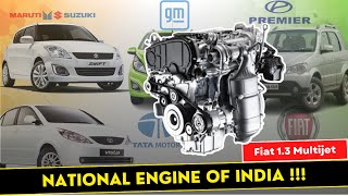 National Engine of India  Fiat 13 Multijet Diesel Engine [upl. by Dolly]