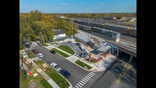 New Metra Station Opens in Harvey IL [upl. by Glover930]