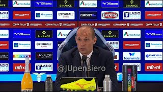 ALLEGRI post LazioJuve 21 conferenza stampa quotHo tanta voglia di tornare a vincerequot Coppa Italia [upl. by Anerev715]