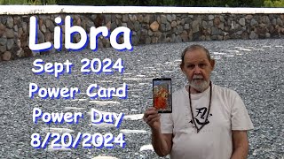 Libra September 2024 Power Tarot Card and Power Star Day [upl. by Durstin]