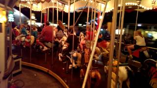 Ridding the Hershey Park Carousel 2014 [upl. by Yenruoc]