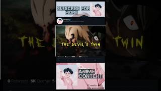 the wrath of asta the devil twin 😠blackcloveranime edit rage [upl. by Ahsoem]