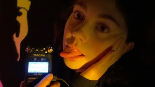 ASMR with my tongue tongue flutters flicks swirls pops taps clicks mouth sounds [upl. by Jea]