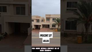 Bahria Town Karachi Precinct 27 Villas [upl. by Zenger]