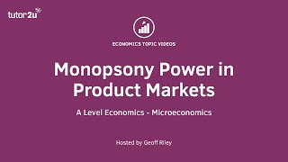 Monopsony Power in Markets I A Level and IB Economics [upl. by Ylrbmik]