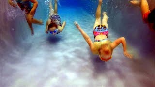 Swimming with YouTubers Scott and Camber [upl. by Annalee]