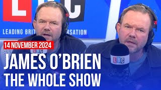 The adults who stayed silent  James O’Brien  The Whole Show [upl. by Ilaire789]