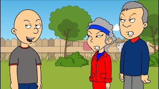 Classic Caillou Misbehaves At His Grandparents HouseGrounded [upl. by Anne-Corinne]