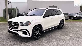 2024 Mercedes Benz GLS 450 4MATIC Walk Around [upl. by Arevle]