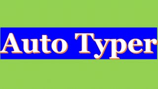 How To Download And Use Auto Typer [upl. by Noira]