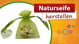 ♥ Naturseife herstellen ♥ Toll und einfach Seife basteln  trendmarkt24 [upl. by Grefer]