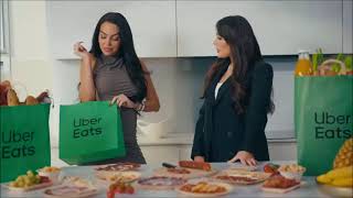 Uber Eats video with Georgina Rodríguez in English [upl. by Enila436]