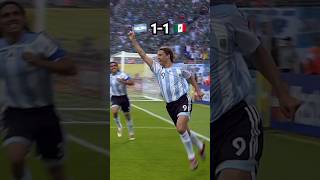 A World Cup classic Argentina vs Mexico [upl. by Boor]