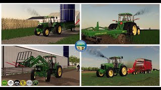 FS19Mercer County DFMEP Distributing Mount Manure [upl. by Nylasoj]