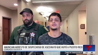 Arrestan a hombre en Puerto Rico tras asesinato en cigarrería de Kissimmee [upl. by Lessur]