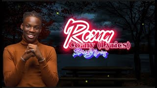 Rema  Corny Lyrics [upl. by Kallista]