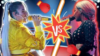 Karol G VS Yailin La Mas Viral en acapella  ¿Quién canta mejor Sin Autotune [upl. by Zacherie]