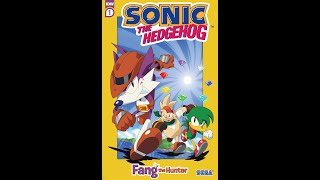 Sonic the hedgehog idw fang the Hunter issue 1 [upl. by Llekcir]