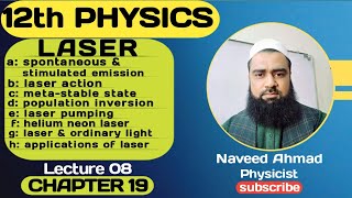 Laser  CH19  Atomic Spectra  Class 12 Physics [upl. by Lello879]