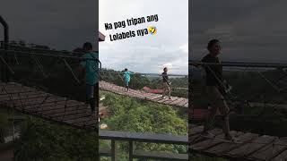 Antipolo rizal hanging bridge trending shorts escape overlooking viralshorts youtubeshorts [upl. by Odraccir]