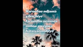 Fahid le bledart Nambiye ndali le kalima lyrics musique officiel HD [upl. by Norita873]