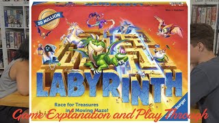 Labyrinth Rules setup and play through [upl. by Plante188]