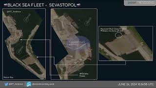 Ukraine Destroys Submarine RostovnaDonu at Sevastopol Repair Bay with ATACMS [upl. by Celine]