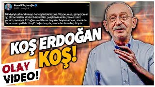 Kılıçdaroğlu gece videosu paylaştı quotKoş Erdoğan koşquot [upl. by Andrien699]