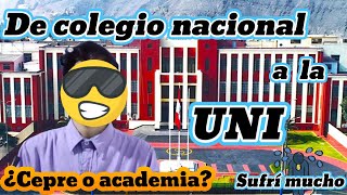 COMO INGRESÉ A LA UNI  HISTORIA DE MI PREPARACIÓN [upl. by Eelaras]