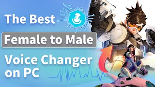 【BEST】🎤Female to Male Voice Changer  PC Online [upl. by Suiradal]