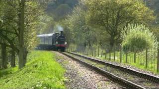 Bluebell Railway  No 592 at New Coombe Crossing [upl. by Broome]