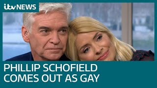 Phillip Schofield comes out as gay saying on live TV “I’m proud of myself todayquot  ITV News [upl. by Aicirt]