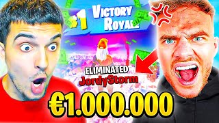 ik kom jordystorm tegen in €1000000 fncs toernooi [upl. by Aerua]