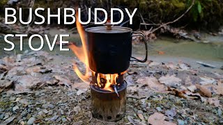 THE BEST CAMPING STOVE  Bushbuddy Wood Stove [upl. by Deaner857]