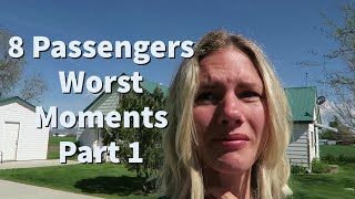 8 PASSENGERS WORST MOMENTS  PART 1 [upl. by Miculek]