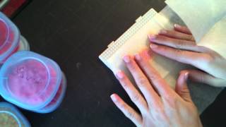 TUTORIEL Détourner Les perles HAMA pour le SCRAP [upl. by Demahum]