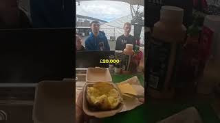 How much did spudman make from his screwfix advert food spudman foodie spudarmy streetfood [upl. by Leandro]