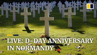 WATCH LIVE DDay anniversary in Normandy [upl. by Tenej]